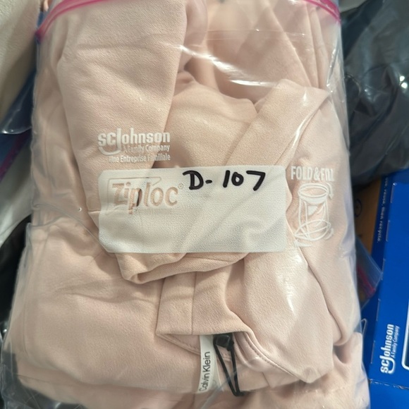 Calvin Klein Special Occasion Pink Sleeveless Sheath Halter Dress Size 12 NWT - Picture 10 of 10